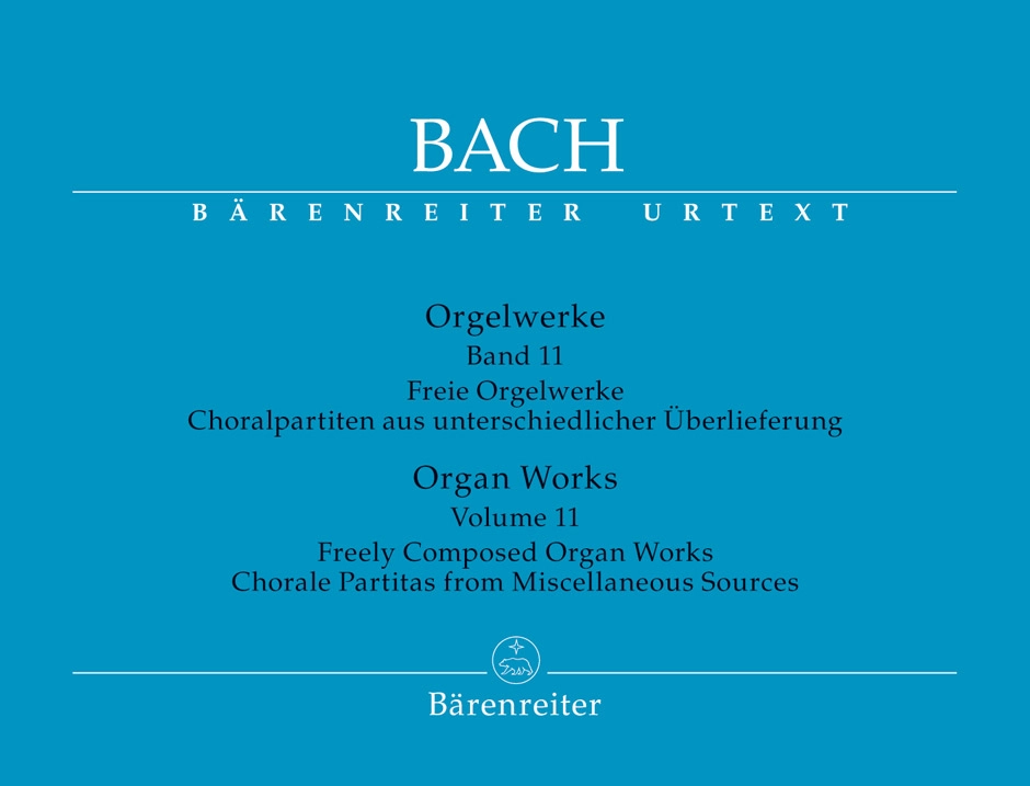 Organ Works, Volume 11 - Bach/Wollny/Bartels - Organ - Book