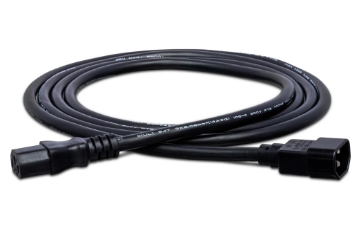 Hosa - Power Cord IEC C13 to IEC C14, 1.5 Foot