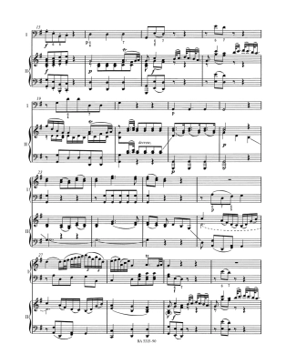 Concerto no. 5 in D major K. 175/Rondo K. 382 - Mozart/Topel - Piano/Piano Reduction (2 Pianos, 4 Hands) - Book