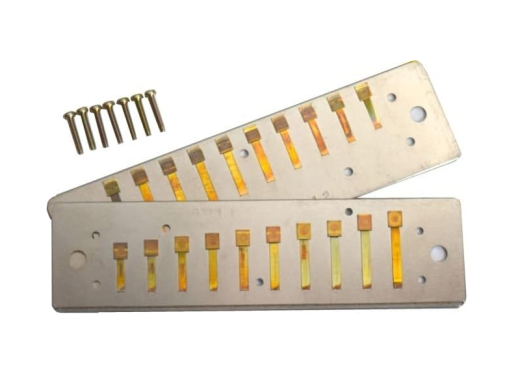 Suzuki - Replacement Reed Plates for Promaster/Pipe Humming/Hammond Harmonica - Key of A