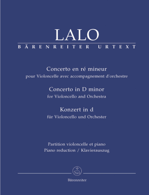 Baerenreiter Verlag - Concerto in D minor - Lalo/Macdonald - Cello/Piano Reduction - Sheet Music