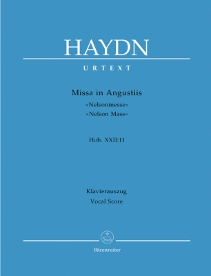 Baerenreiter Verlag - Missa in Angustiis Hob.XXII:11 Nelson Mass - Haydn/Thomas - Vocal Score - Book