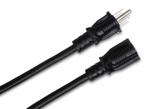 Power Cord Nema 5-15R to NEMA 5-15P, 25 Foot