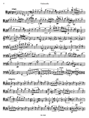 Sonata in A minor D 821 \'\'Arpeggione\'\' - Schubert/Wirth - Cello/Piano - Sheet Music