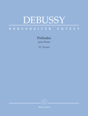 Baerenreiter Verlag - Prludes pour piano, volume1 Debussy, Kabisch Piano Livre