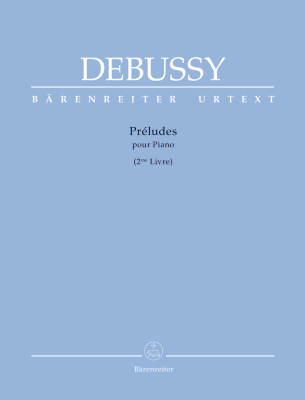 Baerenreiter Verlag - Preludes for Piano, Volume 2 - Debussy/Kabisch - Piano - Book