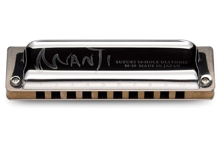 Manji 10-Hole Diatonic Harmonica, Country Tuning - Key of G