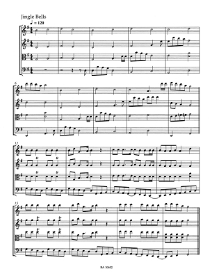 Merry Christmas for Strings - Speckert - String Ensemble - Score/Parts