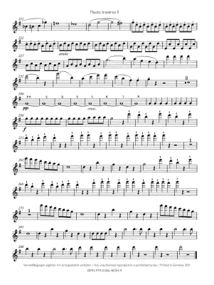 Overture to \'\'The Marriage of Figaro\'\' - Mozart/Cohen - 4 Flutes - Score/Parts