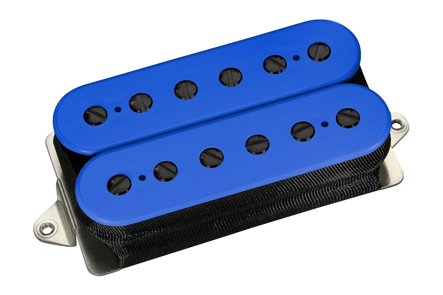 Rainmaker Humbucker Neck Pickup - Blue with Black Poles