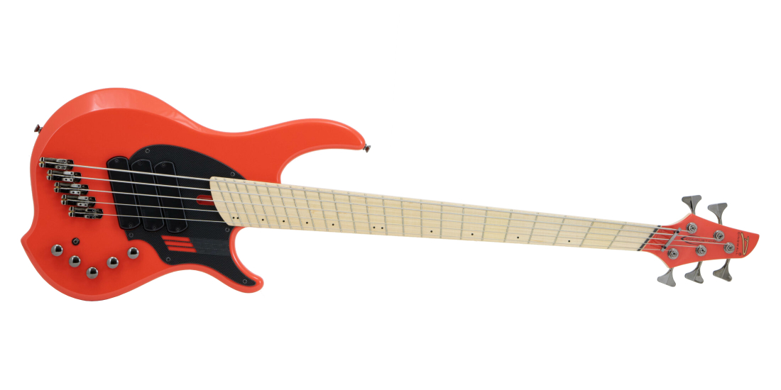 NG3 Adam \'\'Nolly\'\' Getgood Signature 5-String Bass - Fiesta Red
