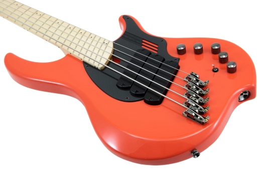 NG3 Adam \'\'Nolly\'\' Getgood Signature 5-String Bass - Fiesta Red