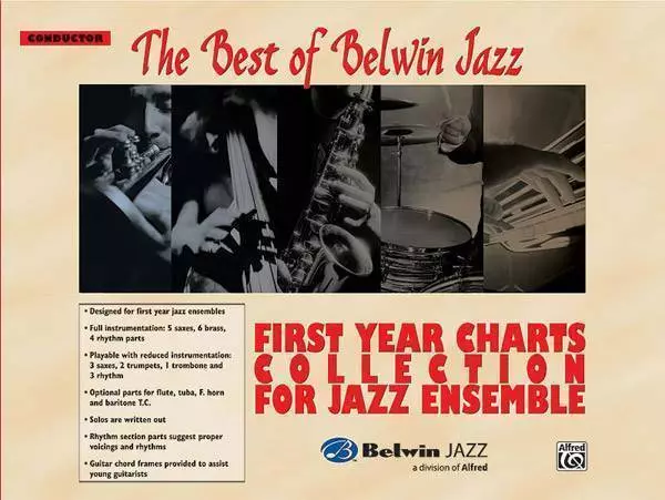 Best of Belwin Jazz: First Year Charts Collection for Jazz Ensemble - Score