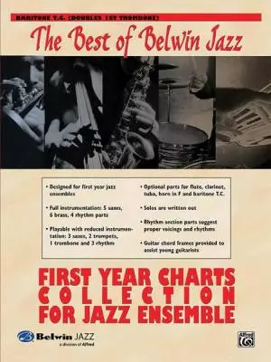 Belwin - Best of Belwin Jazz: First Year Charts Collection for Jazz Ensemble - Baritone