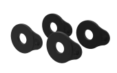 DAddario - Flex Lock Strap Blocks (4 Pack) - Black