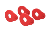 DAddario - Flex Lock Strap Blocks (4 Pack) - Red