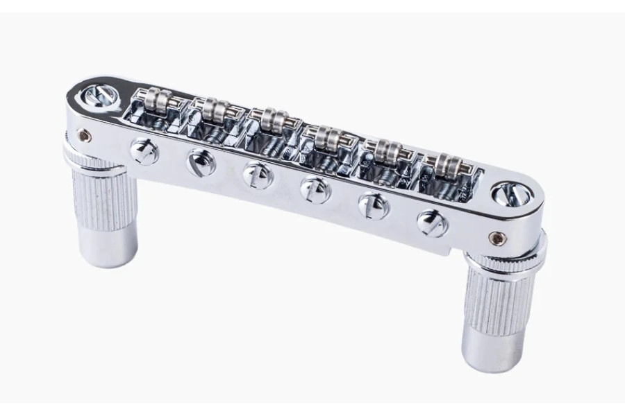 TPFR Roller Tune-o-matic Bridge - Chrome