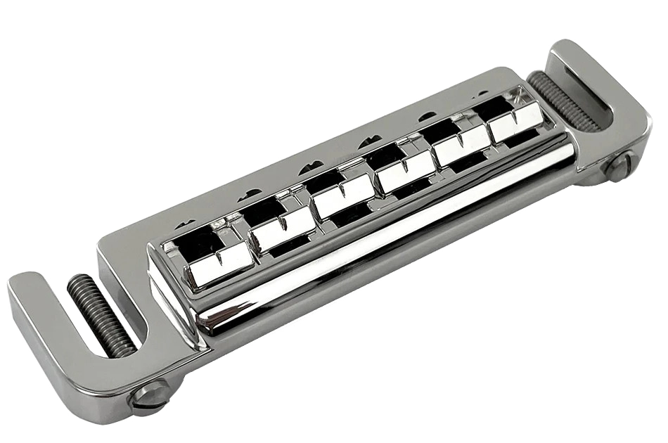 Leo Quan Badass Wraparound Guitar Bridge - Nickel