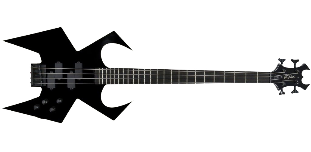 Widow 4 Legacy Bass Guitar - Onyx