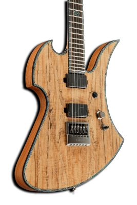 Mockingbird Extreme Exotic Electric Guitar with Evertune - Spalted Maple