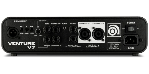 Venture V7 Compact Bass Head