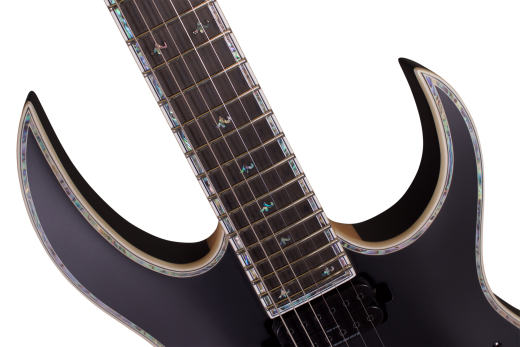 Shredzilla Prophecy Archtop Electric Guitar with Evertune Bridge - Black Satin