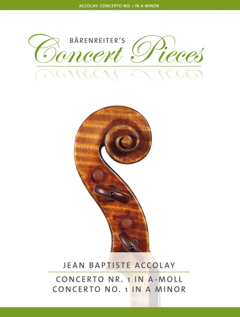 Concerto no. 1 in A minor - Accolay/Sassmannshaus - Violin/Piano - Book