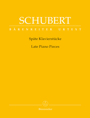 Baerenreiter Verlag - Late Piano Pieces - Schubert/Durr - Book