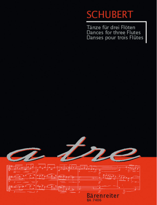 Dances for Three Flutes - Schubert/Pfundl-Frittrang - Flute Trio - Book