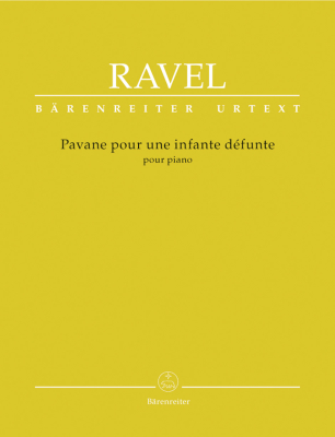 Baerenreiter Verlag - Pavane for a Dead Princess - Ravel/Back/Woodfull-Harris - Piano - Book