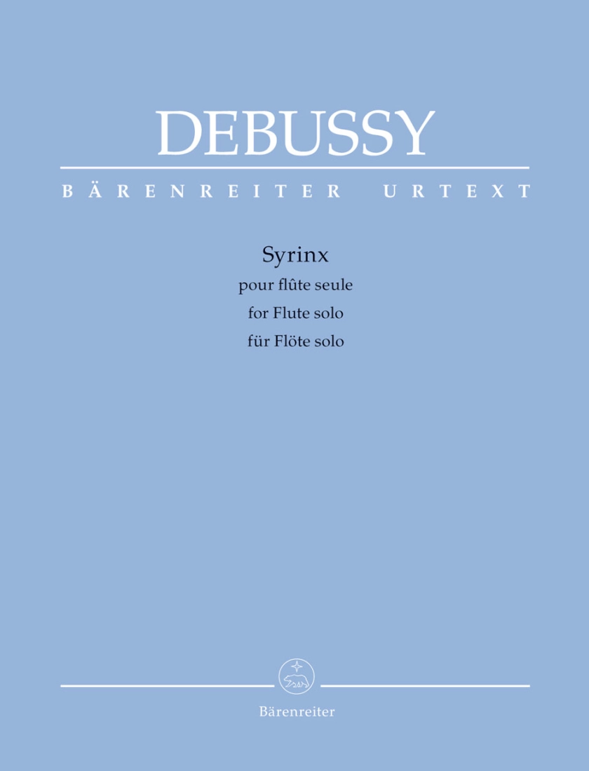 Syrinx - Debussy/Woodfull-Harris - Solo Flute - Sheet Music