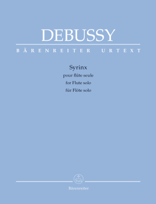 Baerenreiter Verlag - Syrinx - Debussy/Woodfull-Harris - Solo Flute - Sheet Music