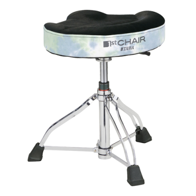 Tama - Limited Edition 1st Chair Glide Rider with Tie-Dye Fabric Top Seats - Cool Mint Gray