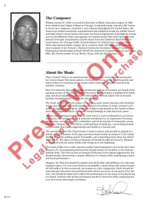 Three Scottish Vistas - Owens - Concert Band - Gr. 3