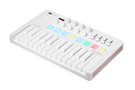 MiniLab 3 25-Key MIDI Controller w/Software - Alpine White