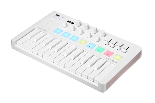 MiniLab 3 25-Key MIDI Controller w/Software - Alpine White