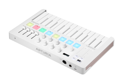 MiniLab 3 25-Key MIDI Controller w/Software - Alpine White