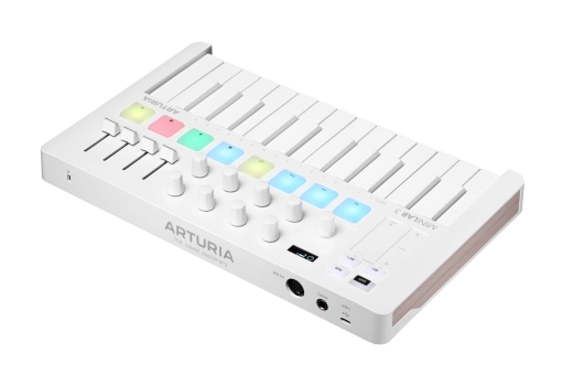 MiniLab 3 25-Key MIDI Controller w/Software - Alpine White