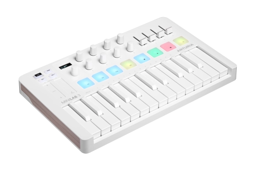 MiniLab 3 25-Key MIDI Controller w/Software - Alpine White