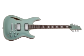 Schecter - C-1 E\/A Classic Electric Guitar - Satin Vintage Pelham Blue