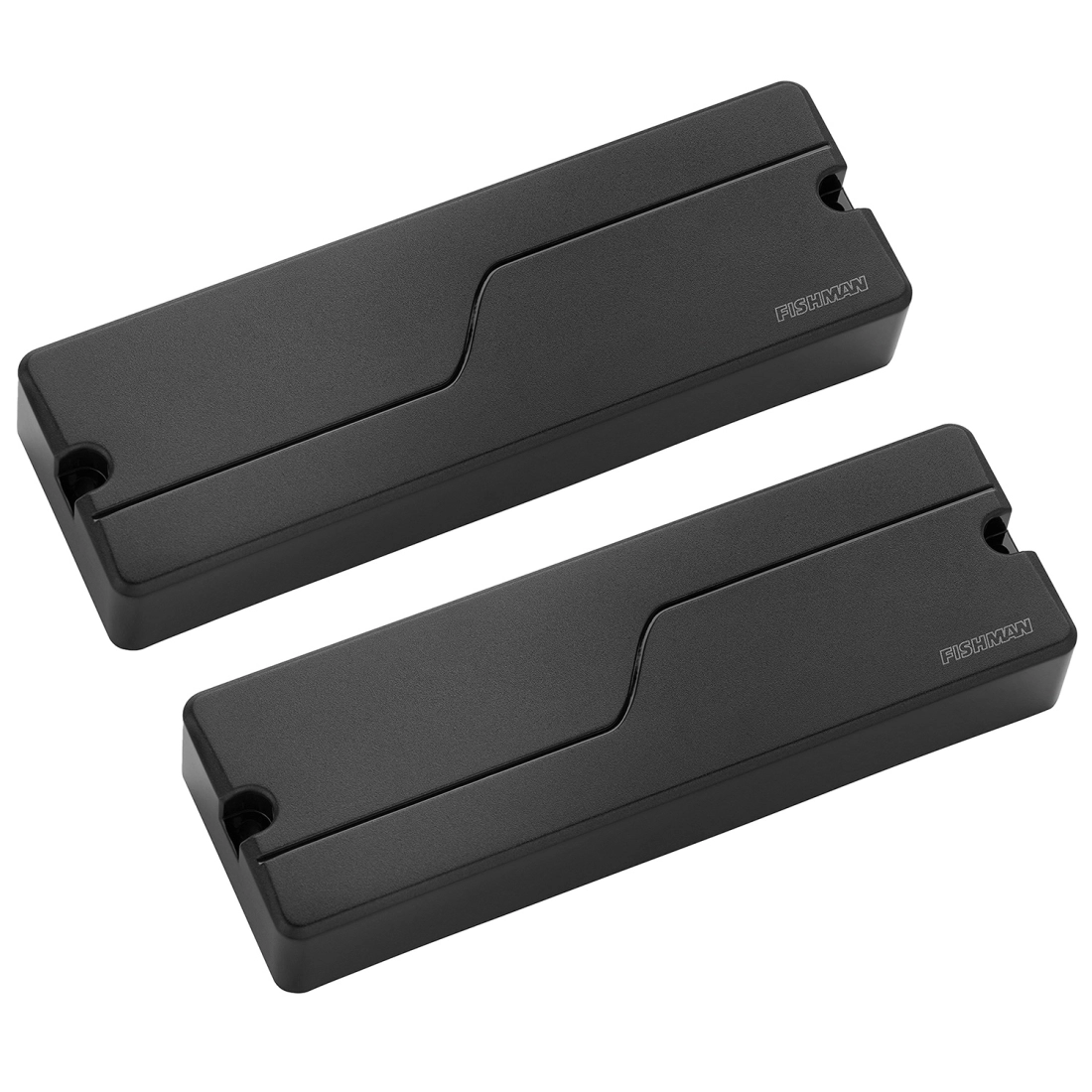 Fluence 6-String Bass Soapbar Pickups - Set of 2, Black