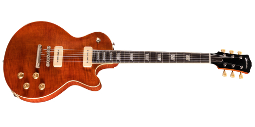 Eastman Guitars - SB56/TV-AMB Electric Guitar with Hardshell Case - Amber with Truetone Vintage Gloss