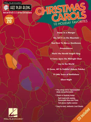 Hal Leonard - Christmas Carols: Jazz Play-Along Volume 20 - Book/CD