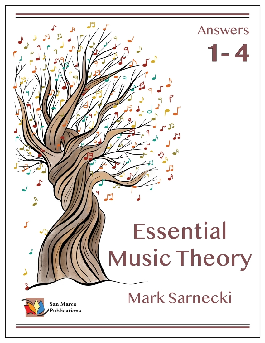Essential Music Theory Answers, Levels 1-4 - Sarnecki - Book