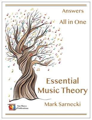 San Marco Publications - Essential Music Theory Answers, All in One - Sarnecki - Book