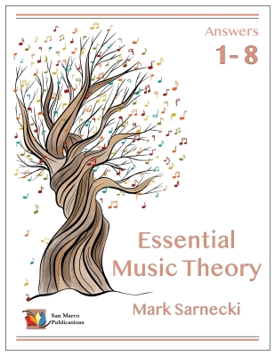 San Marco Publications - Essential Music Theory Answers, Levels 1-8 - Sarnecki - Book