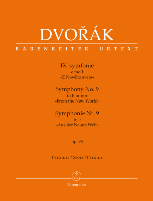Symphony no. 9 in E minor op. 95 \'\'New World\'\' - Dvorak/Del Mar - Full Score -  Book