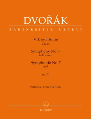 Baerenreiter Verlag - Symphony no. 7 in D minor op. 70 - Dvorak/Del Mar - Full Score - Book