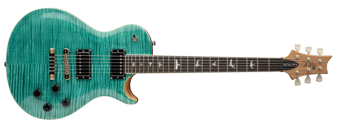 SE McCarty 594 Singlecut Electric Guitar with Gigbag - Turquoise