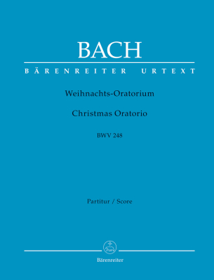 Baerenreiter Verlag - Christmas Oratorio BWV 248 - Bach /Blankenburg /Durr - Full Score - Book